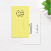 シンプルロゴを追加するカスタムヘアクリップディスプレイ (デスク)