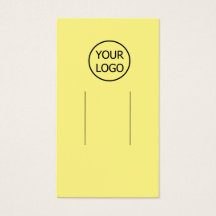 シンプルロゴを追加するカスタムヘアクリップディスプレイ