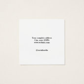 シンプルロゴを追加するカスタムヘアクリップディスプレイ (裏面)