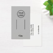 シンプルロゴを追加するカスタムヘアクリップディスプレイ (デスク)