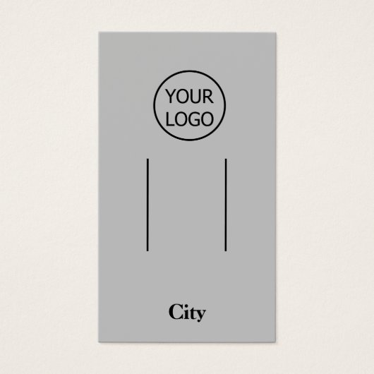 シンプルロゴを追加するカスタムヘアクリップディスプレイ (正面)