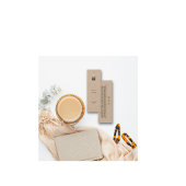 シンプルロゴを追加するクラフト衣料品価格ラベル