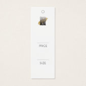 シンプルロゴを追加するホワイトウェア価格ラベル (正面)