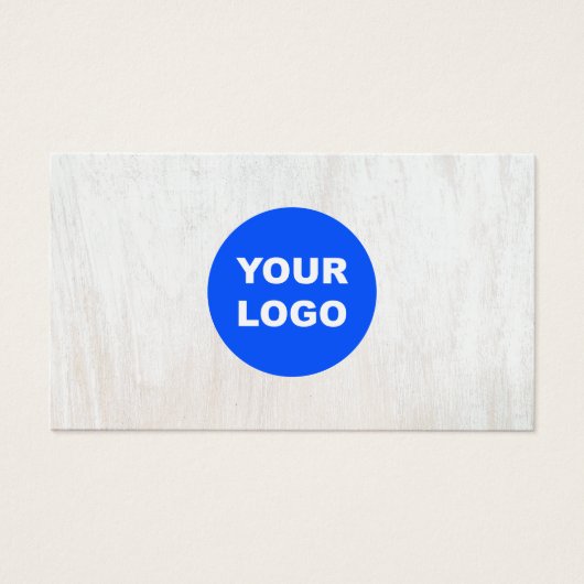 シンプルロゴを追加するホワイトウッド (正面)