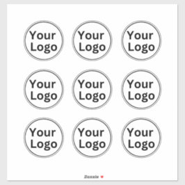 シンプルロゴカスタム付きビニールシール シール