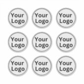 シンプルロゴカスタム付きビニールシール シール (正面)