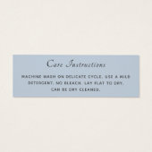 シンプルロゴソーシャルメディア青衣気にラベル (裏面)