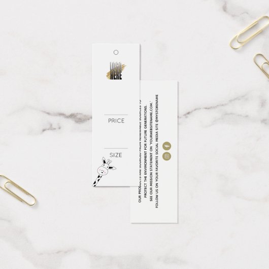 シンプルロゴチャイルズストア価格ラベル (オフィス)