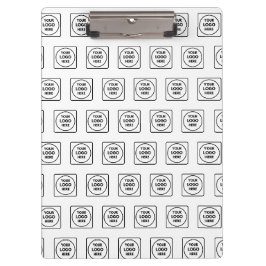 シンプルロゴパターンプロクリップボード クリップボード