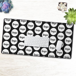 シンプルロゴパターン事業ブランディングプロモーション デスクマット