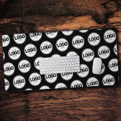 シンプルロゴビジネスパターンデスクマット デスクマット