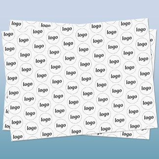 シンプルロゴビジネスブランディングパターン 薄葉紙