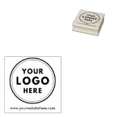 シンプルロゴビジネス会社の包装 ラバースタンプ (押印)