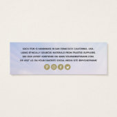 シンプルロゴビーチシーン衣料価格ラベル (裏面)