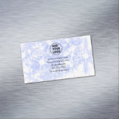 シンプルロゴミニマル/デザインをここに追加文字名 マグネット名刺 (インサイチュ)