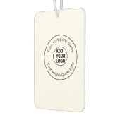 シンプルロゴミニマル/デザインをここに追加文字pos カーエアーフレッシュナー (左)