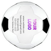 シンプルロゴミニマル/デザインをここに追加文字pos サッカーボール (回転)