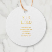 シンプルロゴミニマル/デザインをここに追加文字pos フェイバータグ (正面)