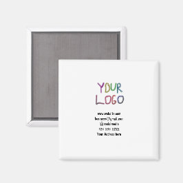 シンプルロゴミニマル/デザインをここに追加文字pos マグネット