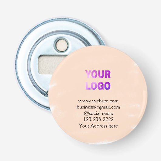 シンプルロゴミニマル/デザインをここに追加文字pos 栓抜き (正面)