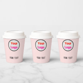 シンプルロゴモダン紙カップの追加 紙コップ