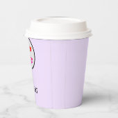 シンプルロゴモダン紙カップの追加 紙コップ (左)