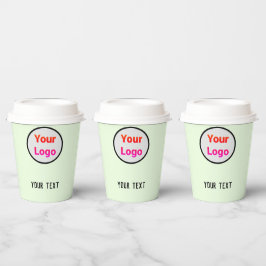 シンプルロゴモダン紙カップの追加 紙コップ