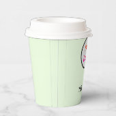 シンプルロゴモダン紙カップの追加 紙コップ (右)