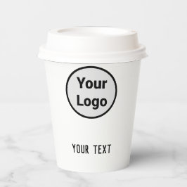 シンプルロゴモダン紙カップの追加 紙コップ