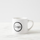 シンプルロゴ事業ブランディングのプロモーション エスプレッソカップ (右)