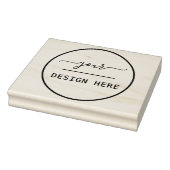 シンプルロゴ交換大型ゴム印 ラバースタンプ (スタンプ)