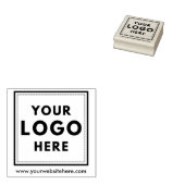 シンプルロゴ会社のウェブサイト ラバースタンプ (押印)