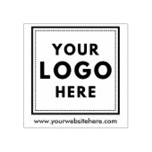 シンプルロゴ会社のウェブサイト ラバースタンプ (インプリント)