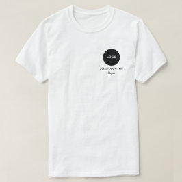 シンプルロゴ会社名スローガンBusiness T-Shirt Tシャツ
