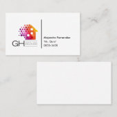 シンプルロゴ名刺 名刺 (正面/裏面)