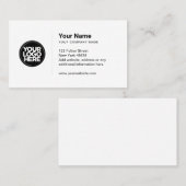 シンプルロゴ名刺 名刺 (正面/裏面)