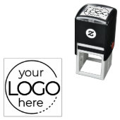 シンプルロゴ差出人住所ラベル セルフインキングスタンプ (インサイチュ)