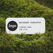 シンプルロゴ最小主義 名札