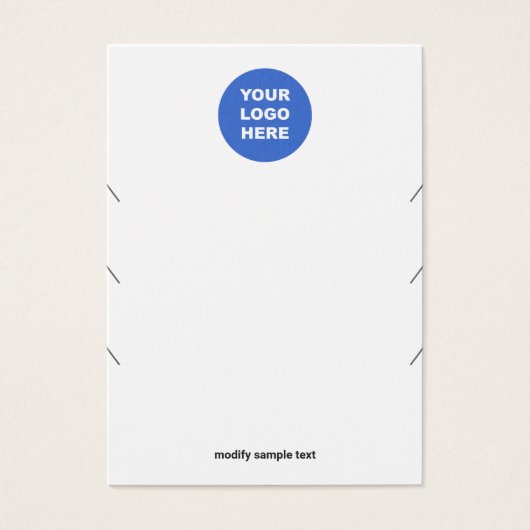 シンプルロゴ3ネックレスブレスレットディスプレイの追加 (正面)