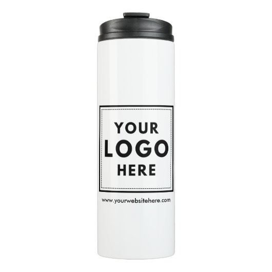 シンプルロゴ・ウェブサイト会社 タンブラー (正面)