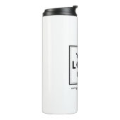 シンプルロゴ・ウェブサイト会社 タンブラー (回転左)