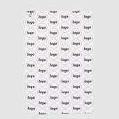 シンプルロゴ・パターンのビジネス・プロモーション ゴルフタオル (正面)