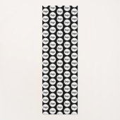 シンプルロゴ・パターンのビジネス・プロモーション ヨガマット (正面)