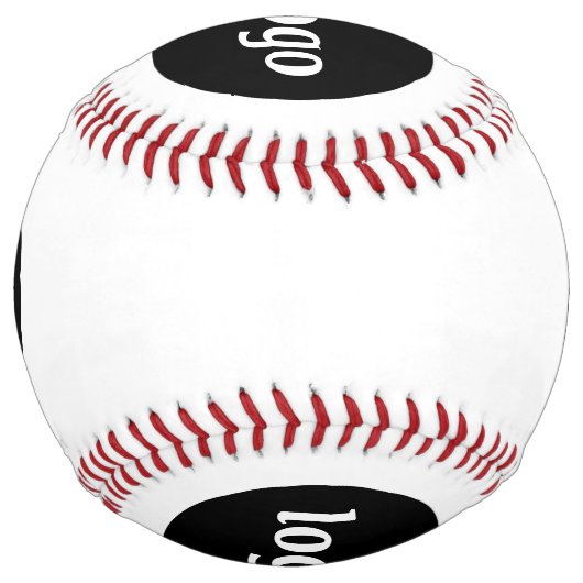 シンプルロゴ・ビジネスのプロモーション ソフトボール (正面)