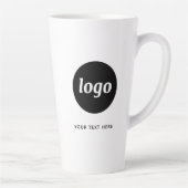 シンプルロゴ・文字事業 カフェラテマグ (右)