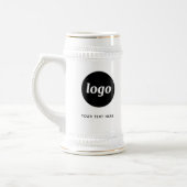 シンプルロゴ・文字事業 ビールジョッキ (左)