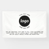 シンプルロゴ・文字事業 横断幕 (横)