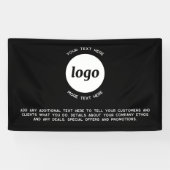 シンプルロゴ・文字事業 横断幕 (横)