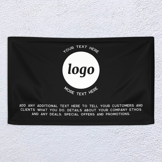 シンプルロゴ・文字事業 横断幕