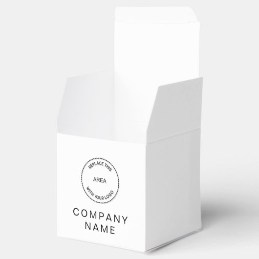 シンプルロゴQRコードAny Color Company フェイバーボックス (オープン)